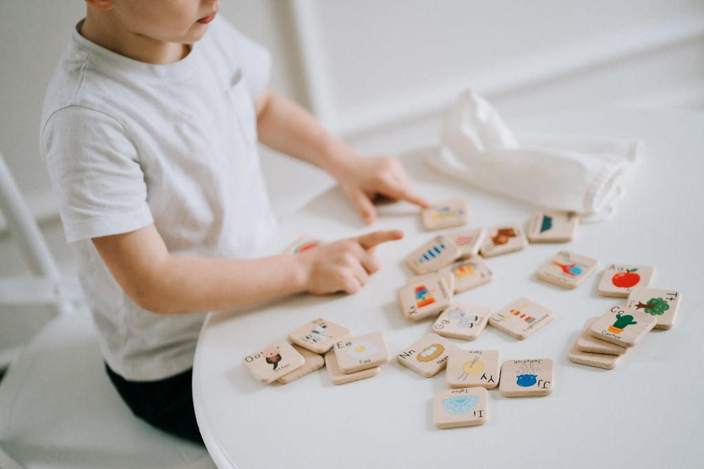 Tuiles d'apprentissage ABC