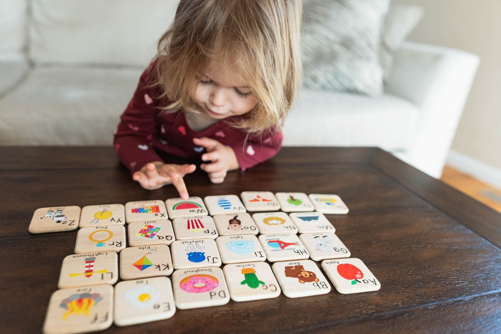 Tuiles d'apprentissage ABC