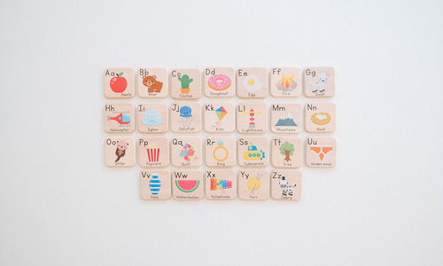 Tuiles d'apprentissage ABC