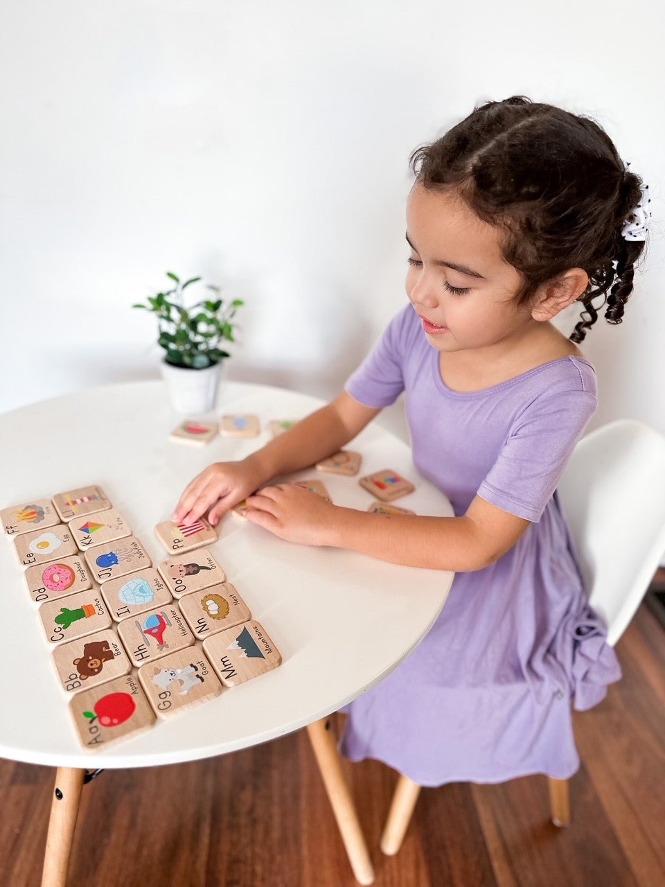 Tuiles d'apprentissage ABC