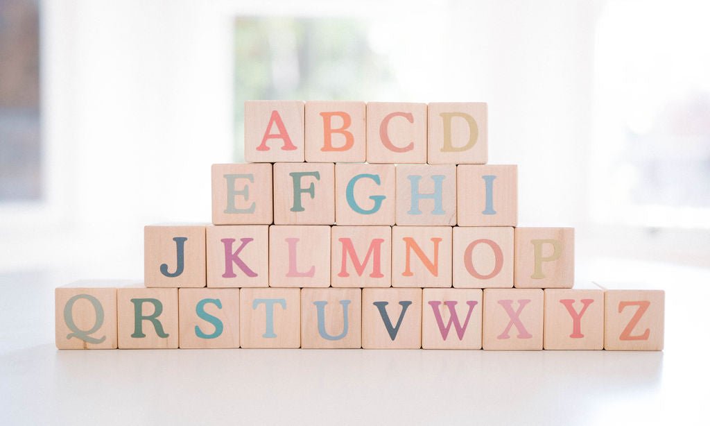Cubes Alphabet Bohème