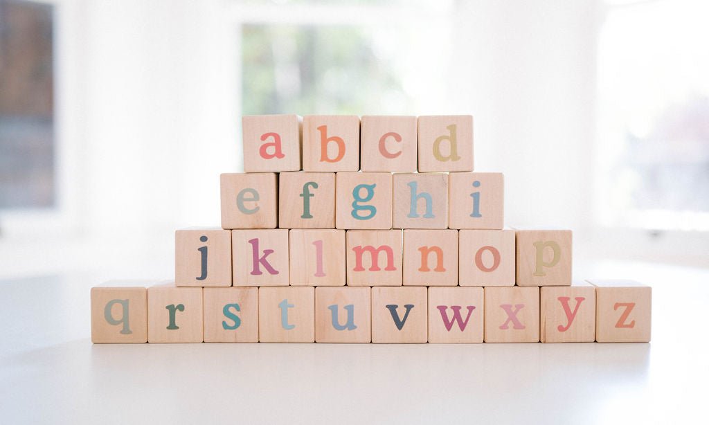 Cubes Alphabet Bohème