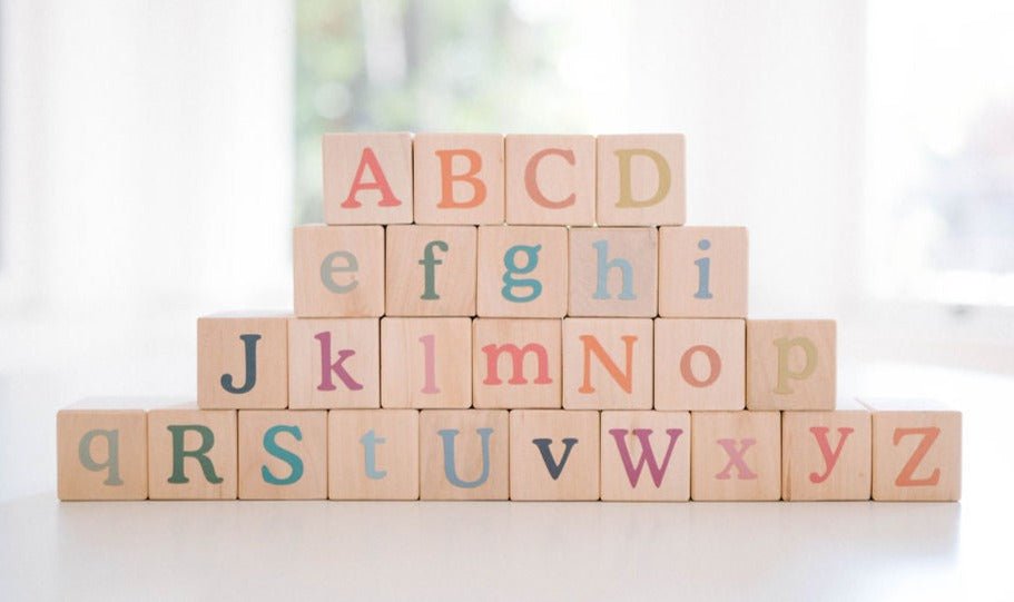Cubes Alphabet Bohème