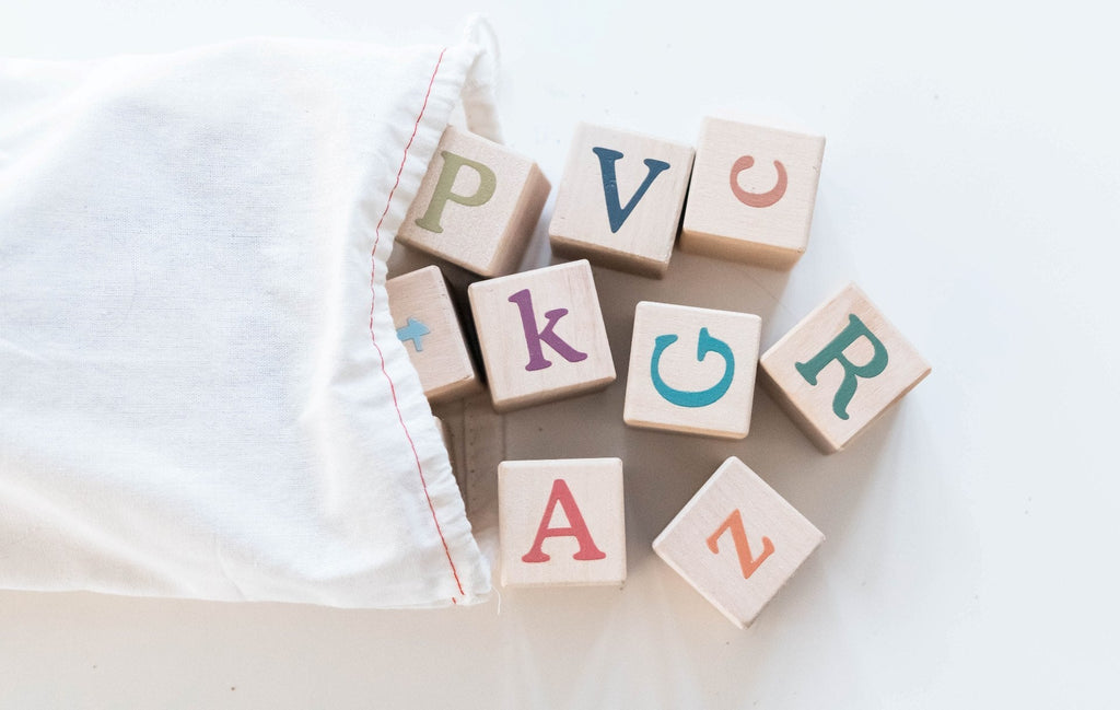 Cubes Alphabet Bohème