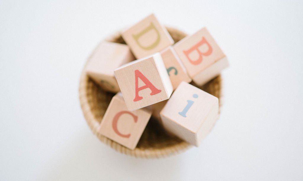 Cubes Alphabet Bohème