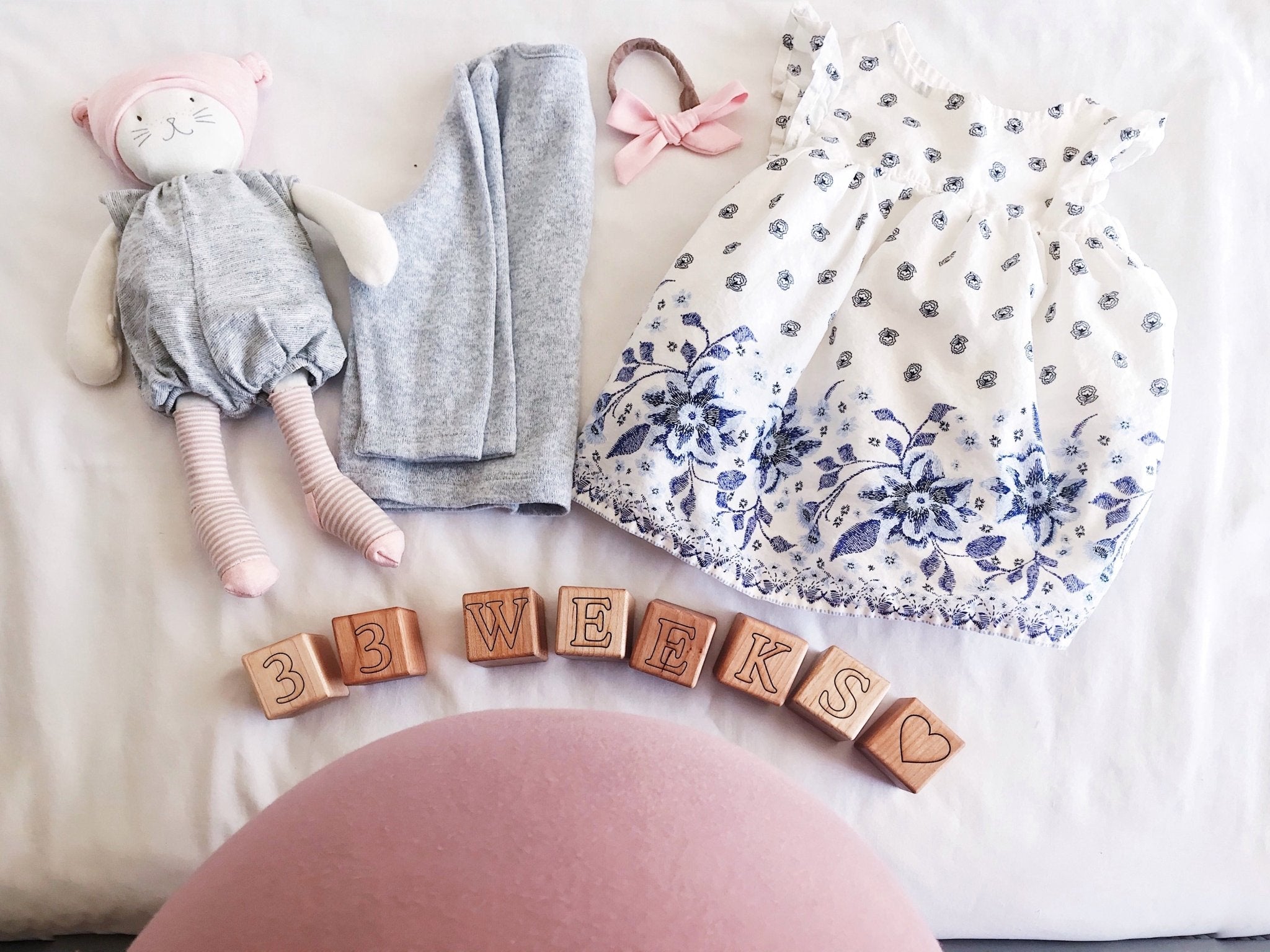 Blocs-jalons de grossesse et de bébé