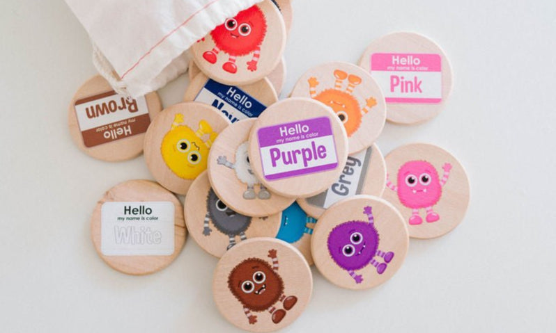 Monstres de couleur : tuiles assorties