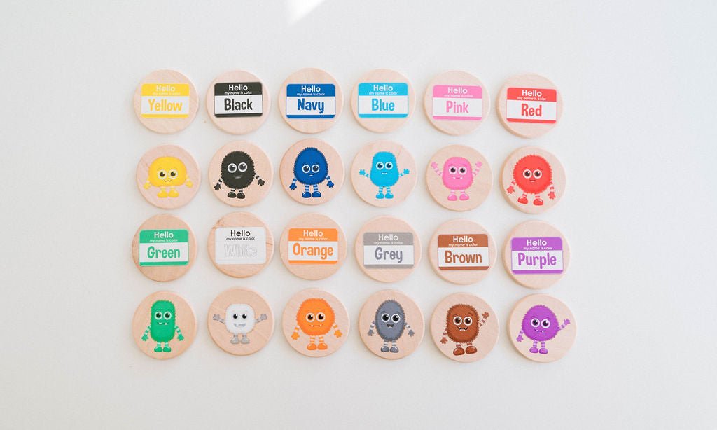 Monstres de couleur : tuiles assorties