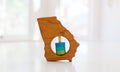 Hochet en bois pour bébé Géorgie State™