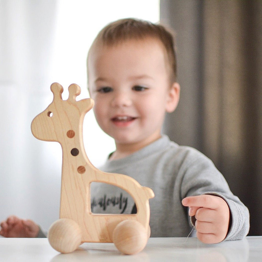 Girafe à pousser
