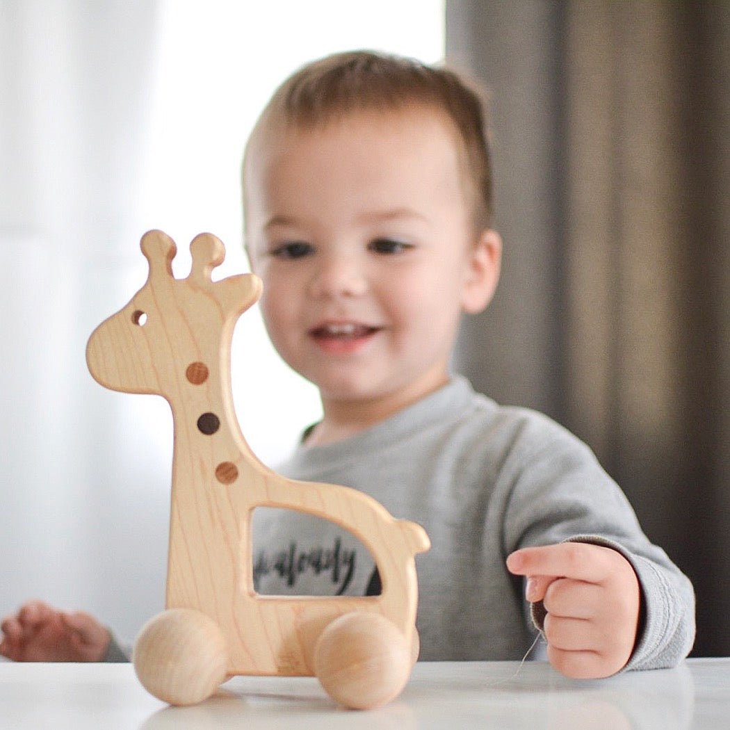 Girafe à pousser