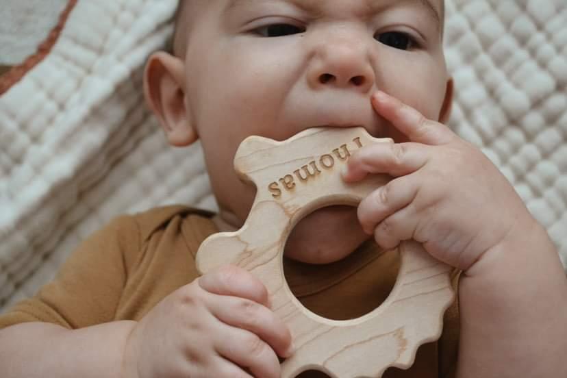Jouet Hérisson en Bois à Saisir pour Bébé