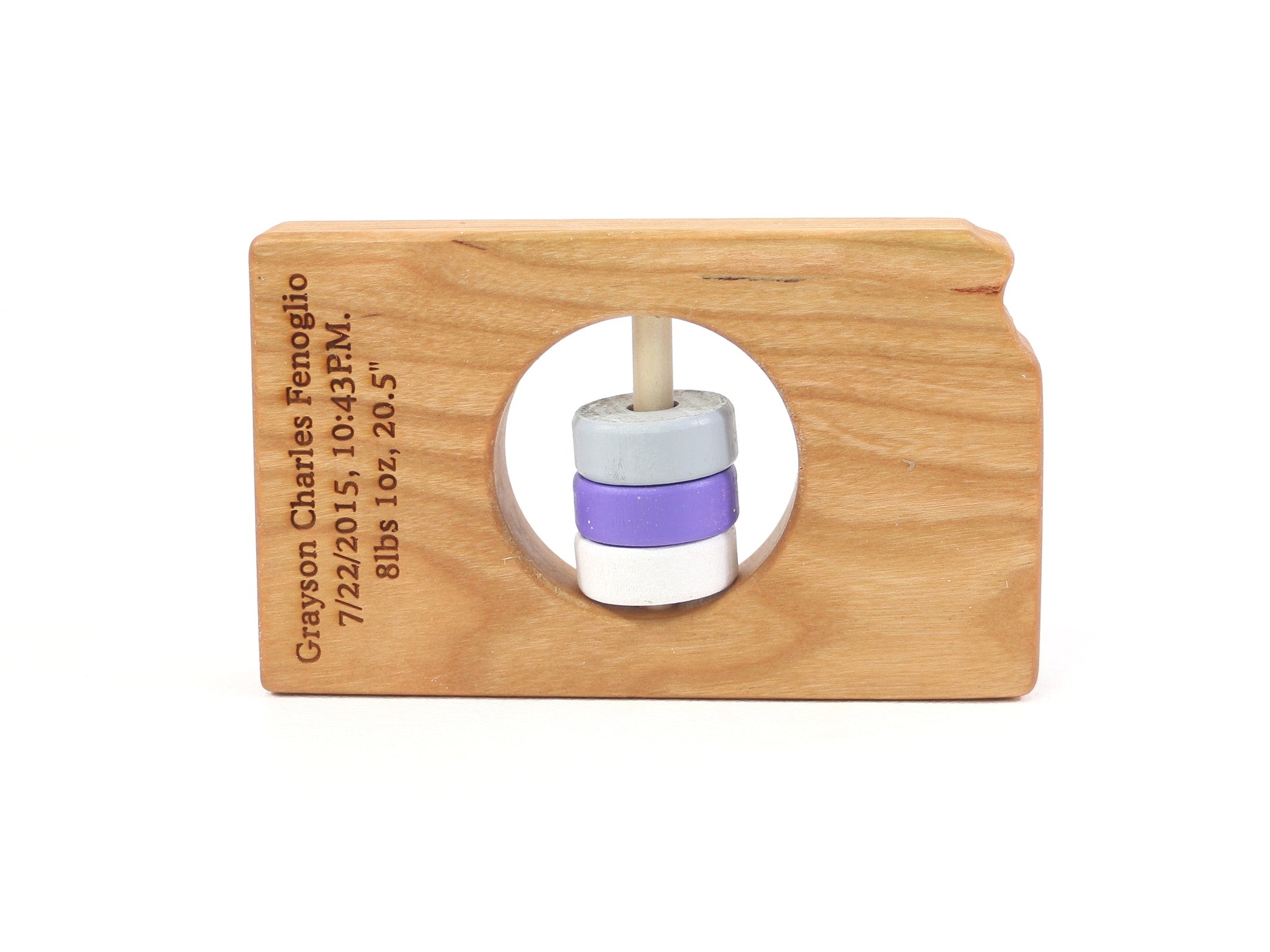 Hochet en bois Kansas State pour bébé™