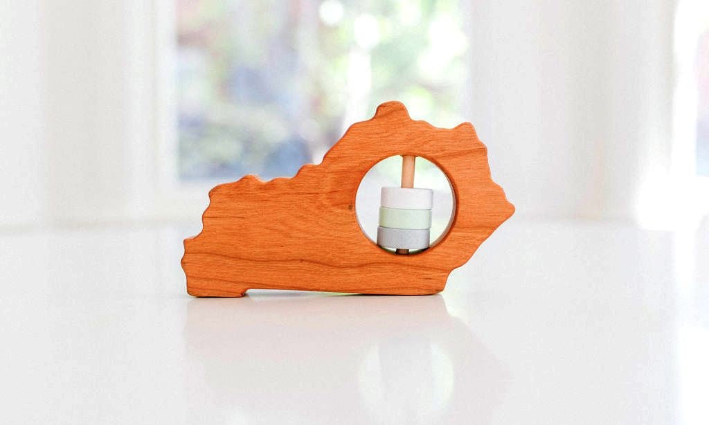 Hochet en bois Kentucky State™