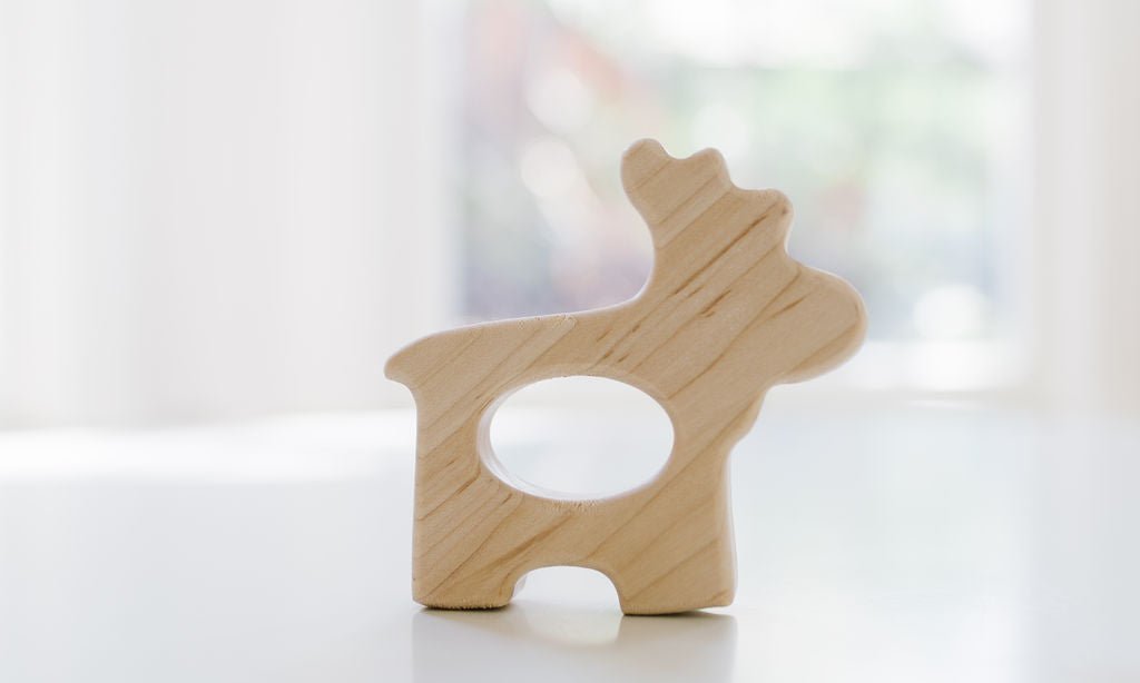 Jouet en bois d'éveil pour bébé Élan