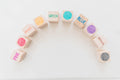 Blocs d'aquarelle palette de peinture