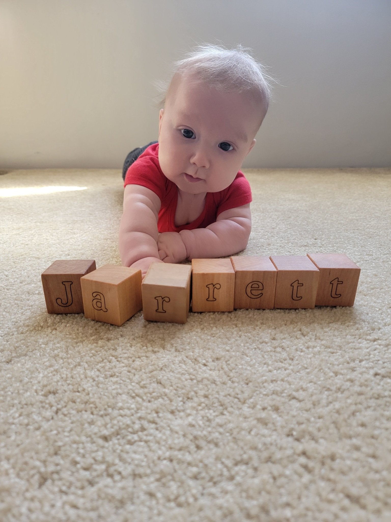 Cubes de prénom personnalisés