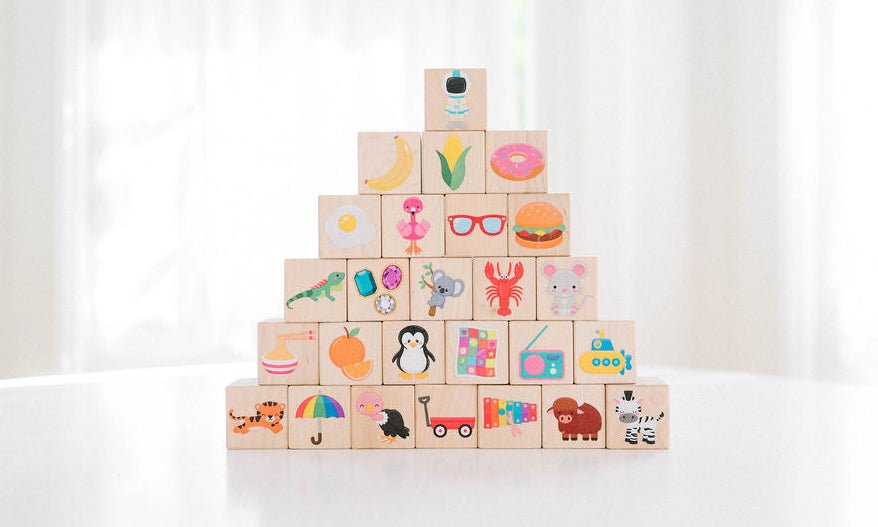 Blocs alphabet illustrés