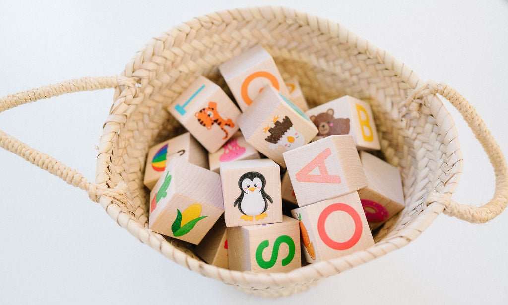 Blocs alphabet illustrés