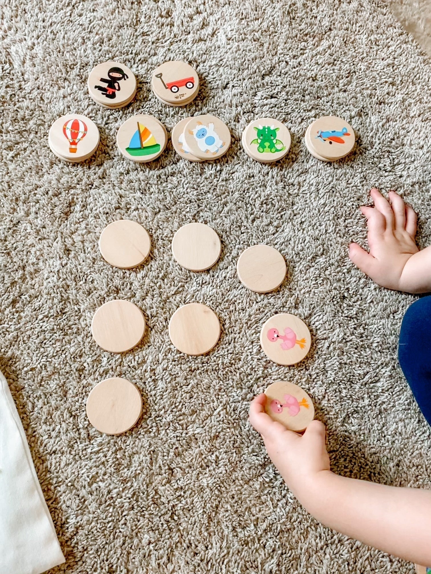 Tuiles assorties : temps de jeu