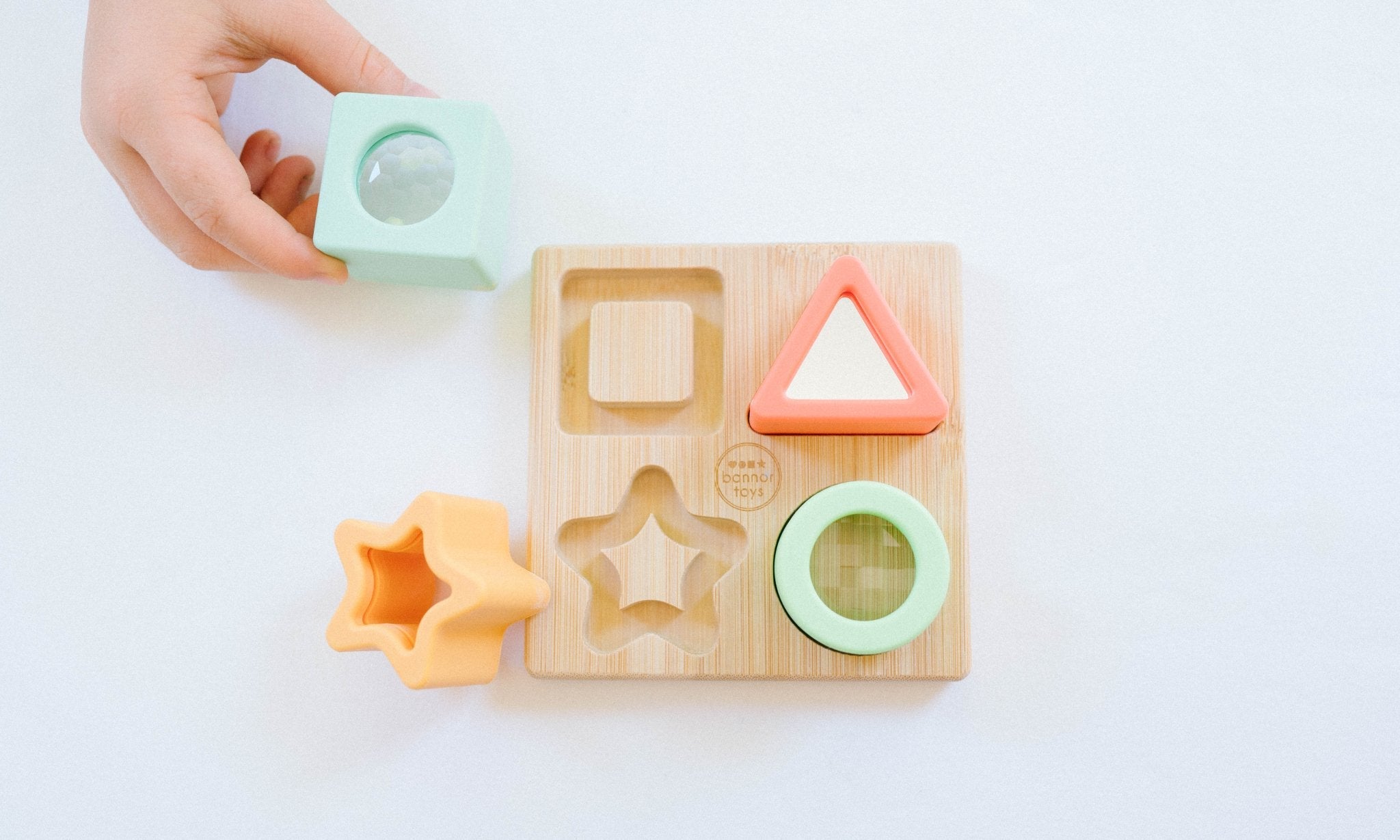 Casse-tête Prisme - Silicone + Bois