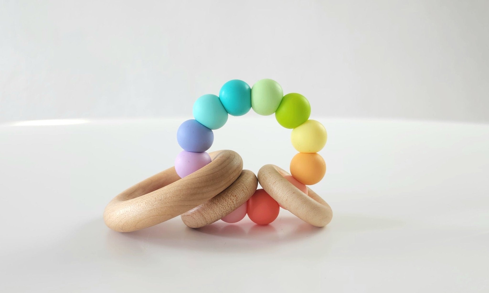 Anneau de dentition en bois Saturn