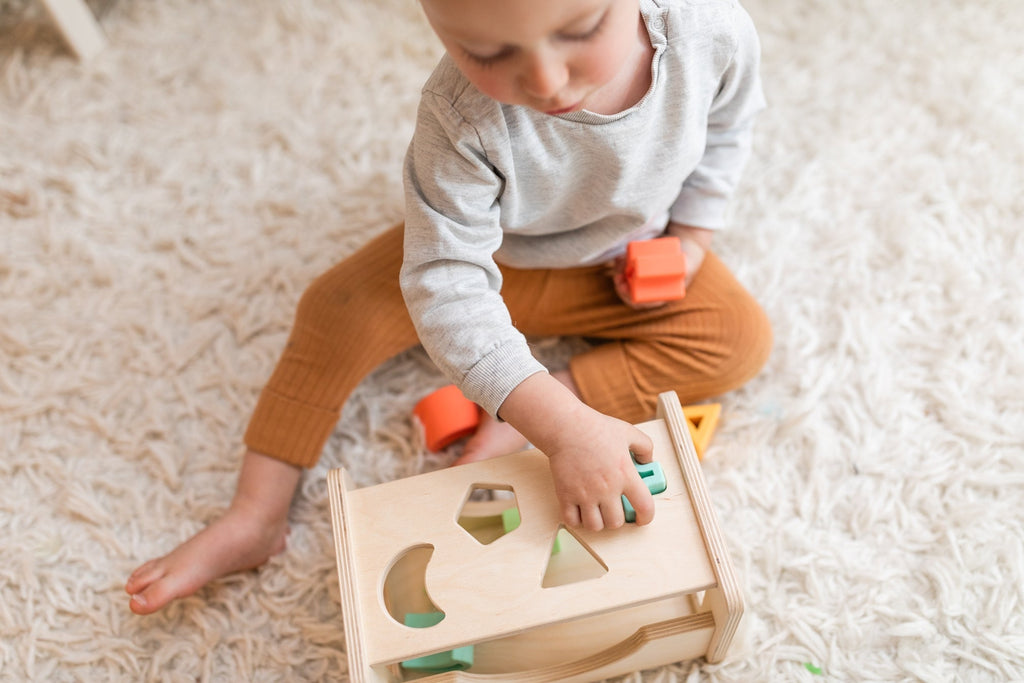 Trieur de formes - Bois + Silicone