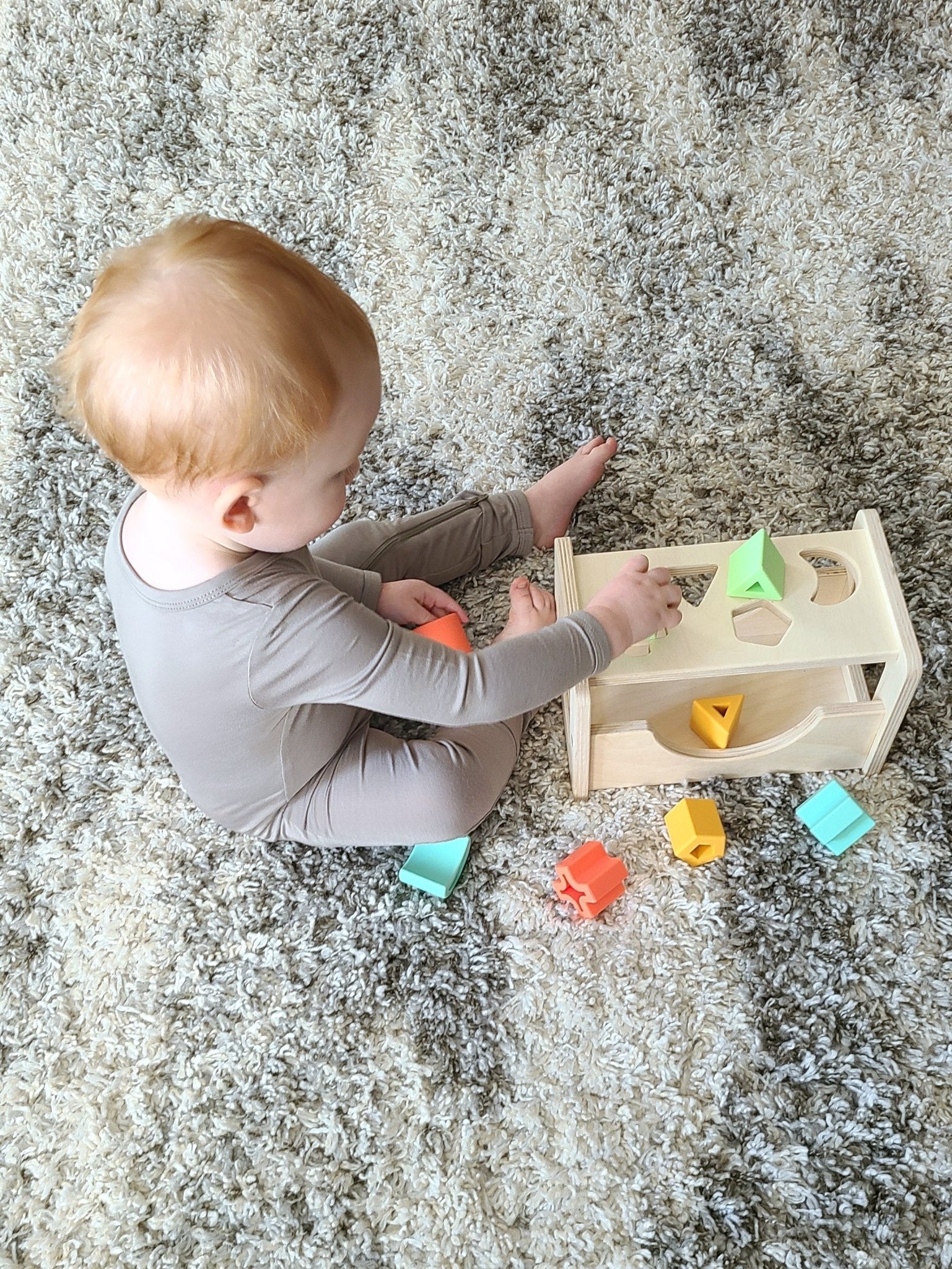 Trieur de formes - Bois + Silicone