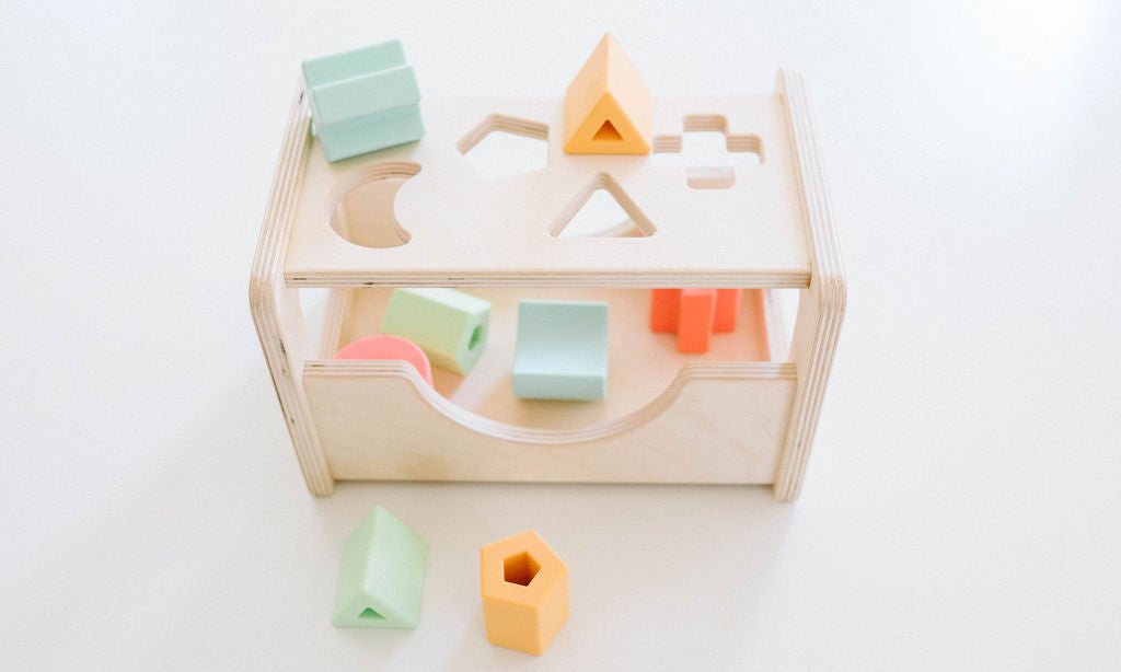 Trieur de formes - Bois + Silicone