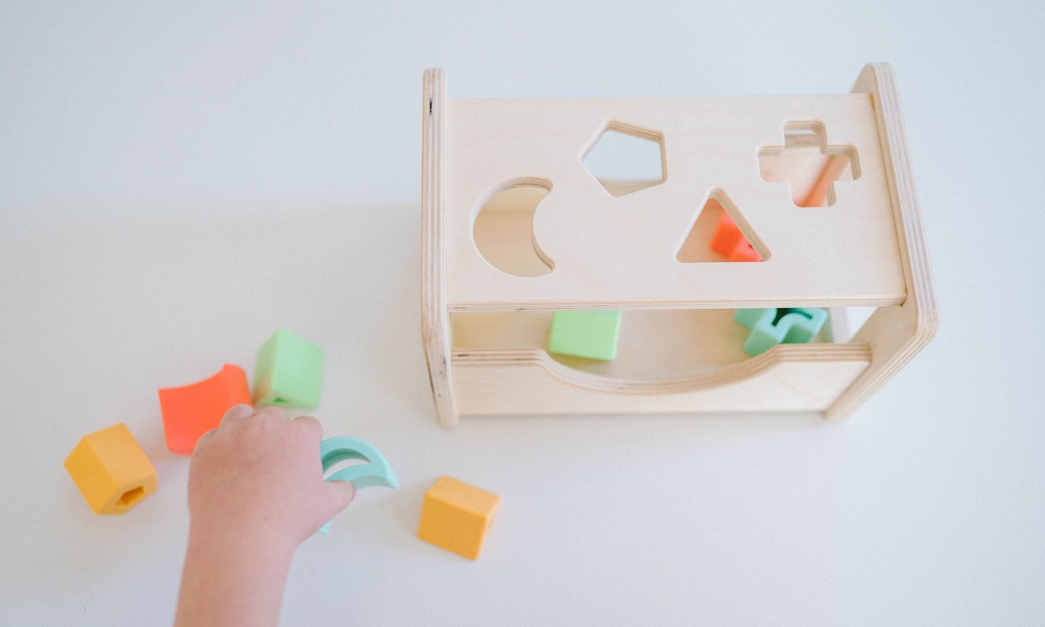 Trieur de formes - Bois + Silicone
