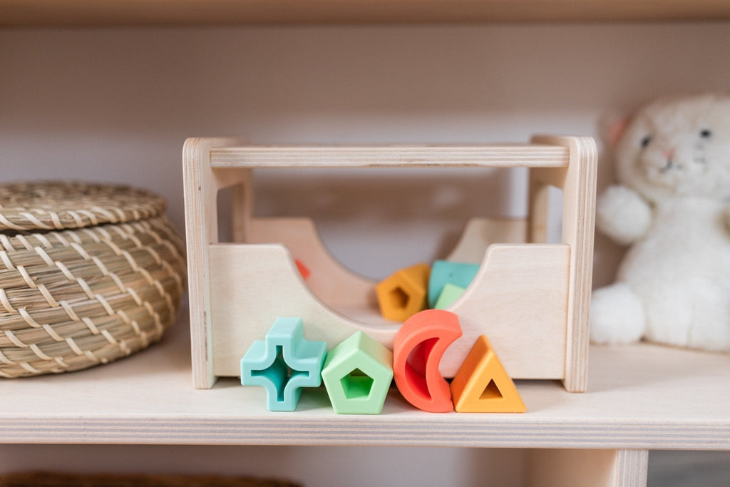 Trieur de formes - Bois + Silicone