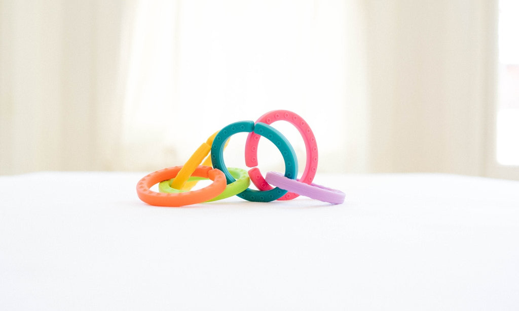Maillons de bague en silicone - Confettis