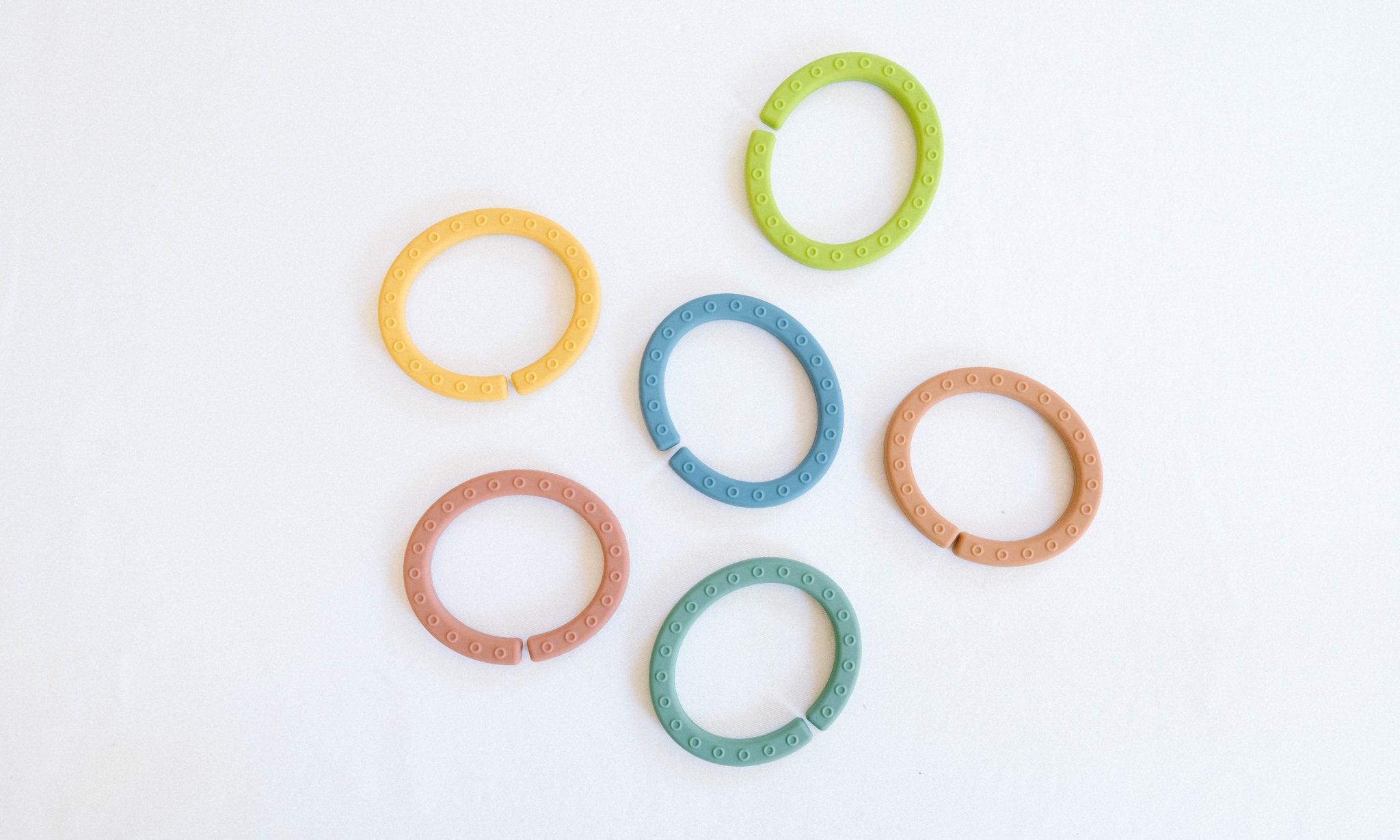 Maillons d'anneaux en silicone - Montagne