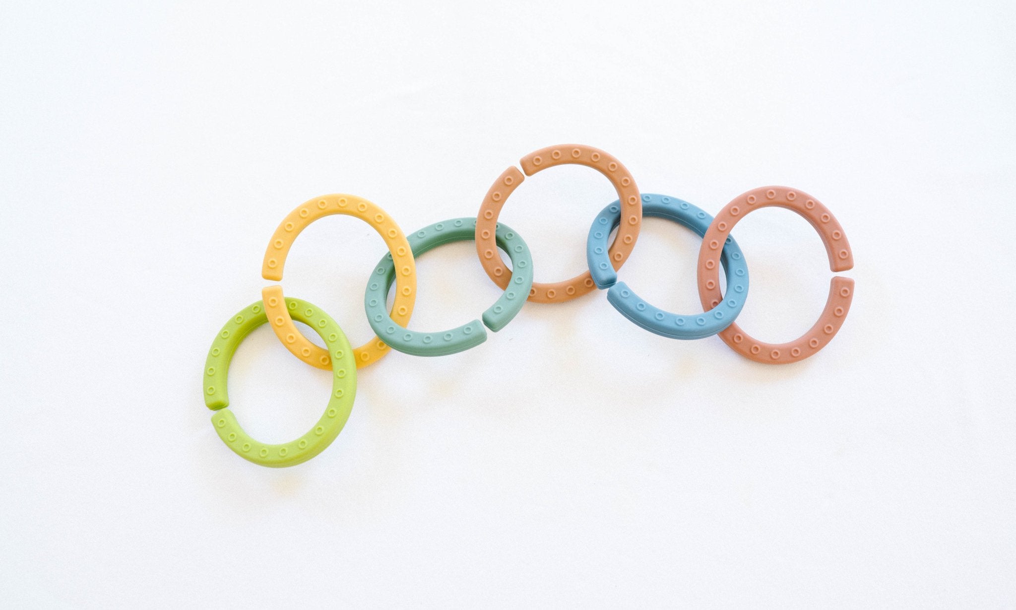 Maillons d'anneaux en silicone - Montagne