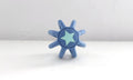 Balle de dentition sensorielle en silicone