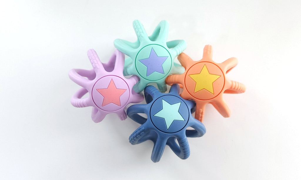 Balle de dentition sensorielle en silicone