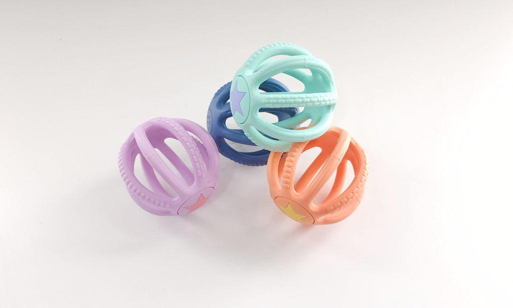 Balle de dentition sensorielle en silicone