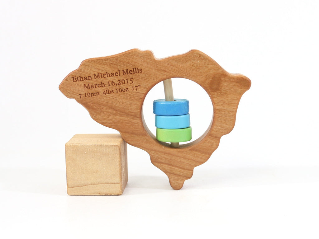 Hochet en bois de l'État de Caroline du Sud™