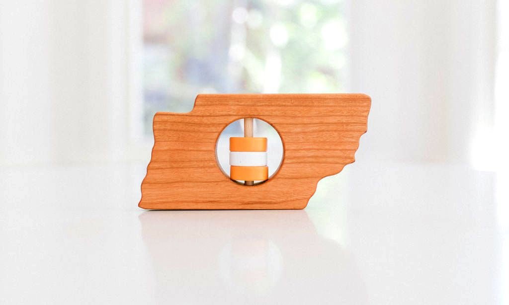 Hochet en bois de l'État du Tennessee™