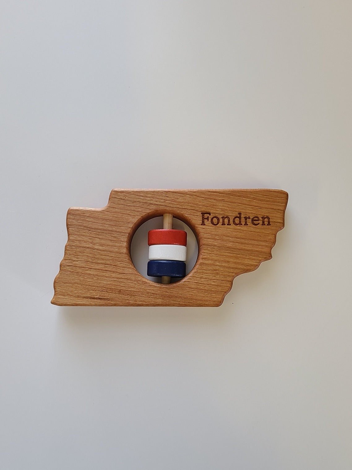 Hochet en bois de l'État du Tennessee™
